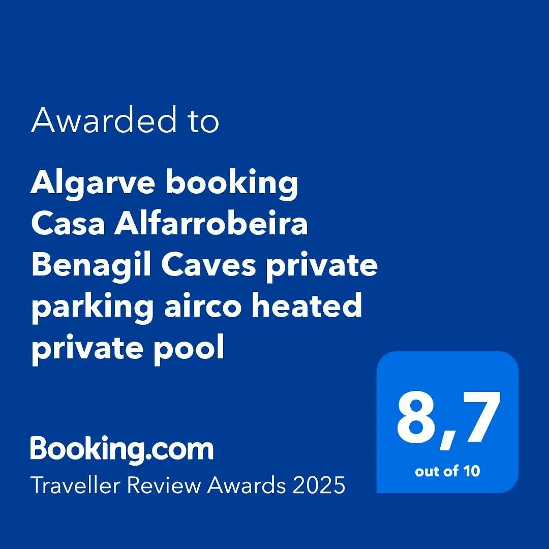 Holiday home Algarve Booking Casa Alfarrobeira Benagil Caves Private Parking Airco Heated Private Pool - Al Carvoeiro  Portugal